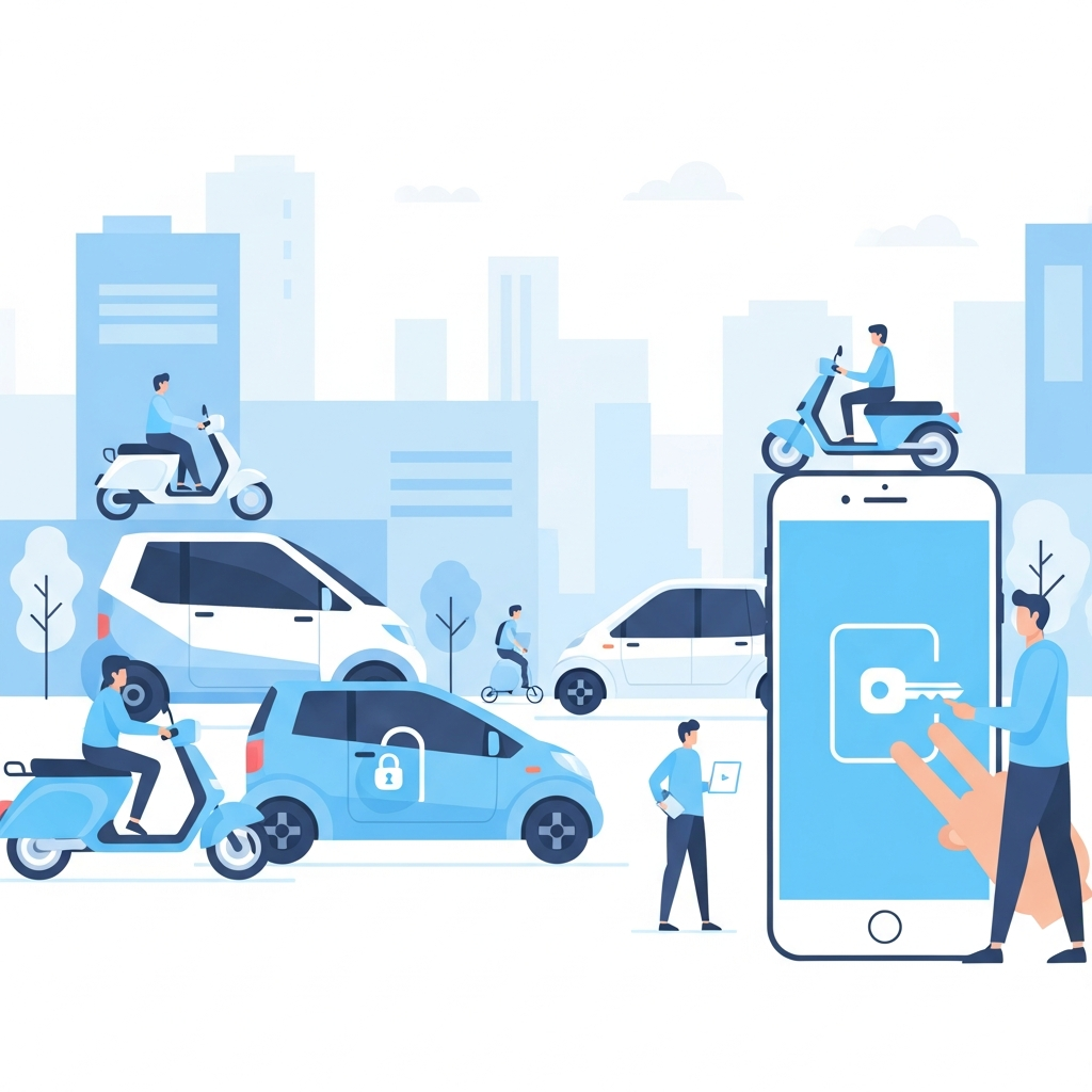 電動キックボード＆EVシェアリングを革新！KEYVOXスマートロックで次世代モビリティの無人運営を実現