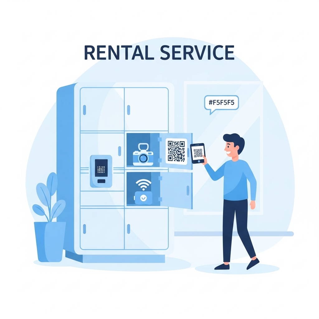 24時間無人運営で機会損失ゼロ！機材レンタルを加速するKEYVOXスマートロッカー導入事例